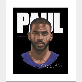 Chris Paul Golden State Game Face Posters and Art